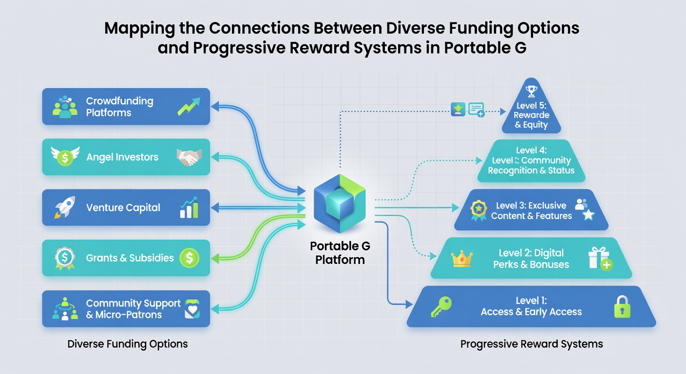 Diagram showing how funding choices feed into progressive VIP levels for mobile casino and sports features
