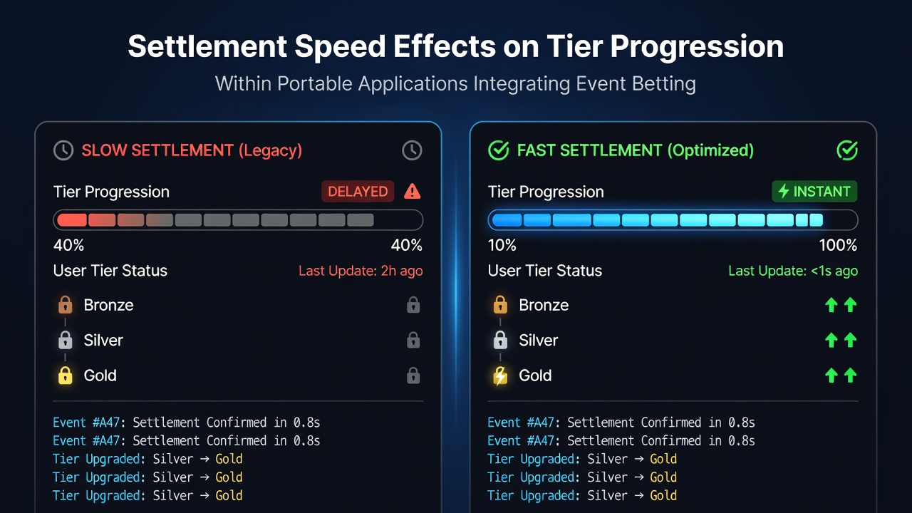 Dashboard view of tier progression metrics linking transaction speeds to reward accumulation across sports, slots, and live dealer activities